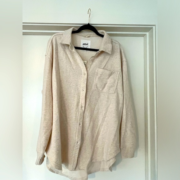 Aerie Brand New Lumber Jane Fleece Button Up “shirt” - Picture 4 of 8